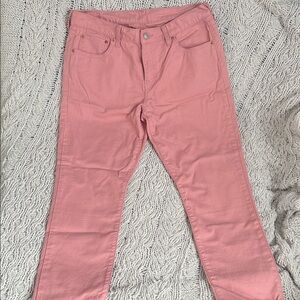 Levi Strauss Modern Chic Flattering Pink Denim Jeans